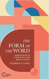 cover image of the book "the form of the word"